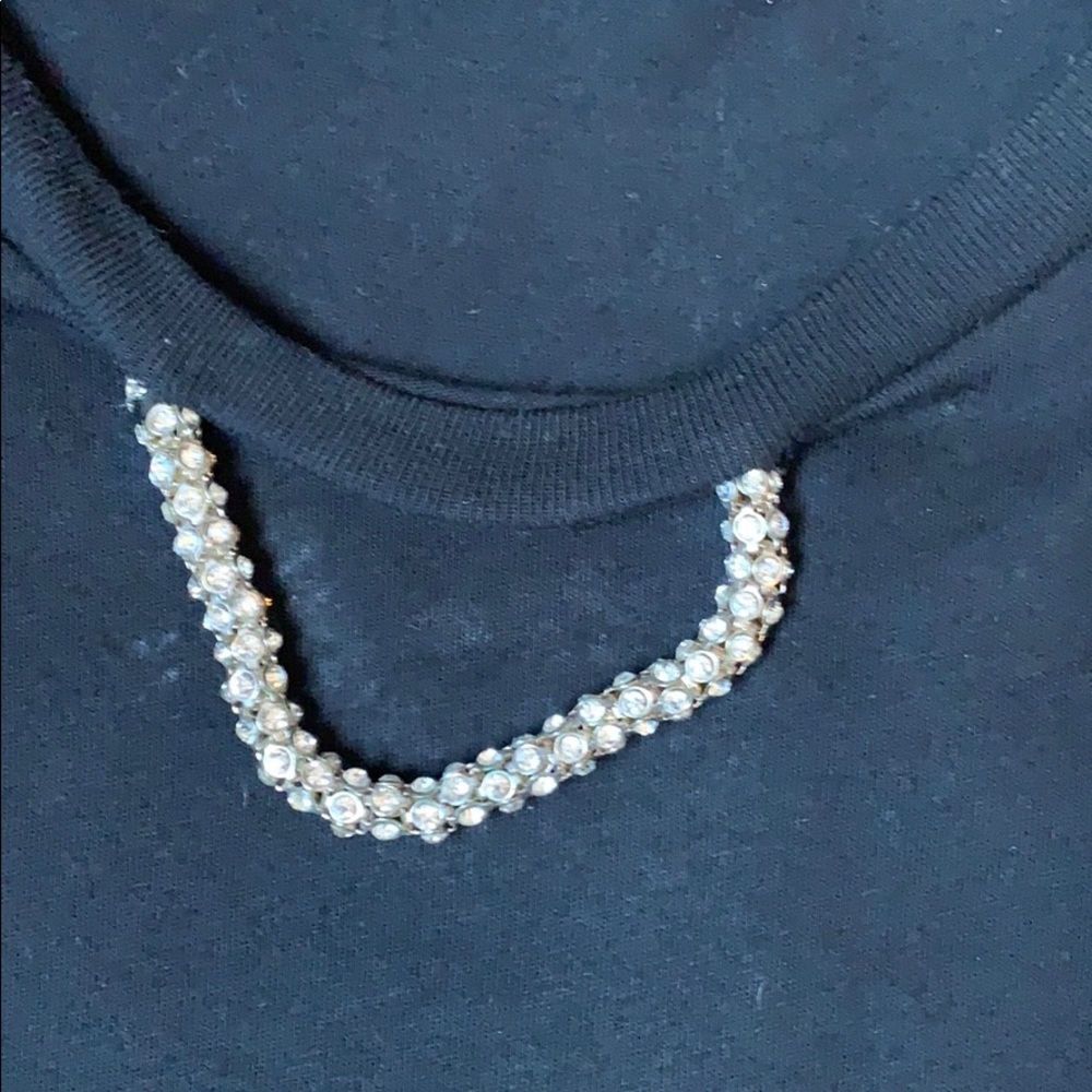 Zara tank top with accented jewel necklace - Picture 4 of 4